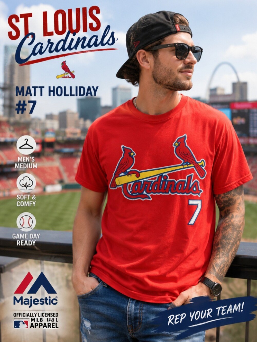 St. Louis Cardinals Matt Holliday #7 Tee